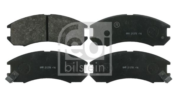 FEBI BILSTEIN Комплект тормозных колодок, дисковый тормоз 16282
